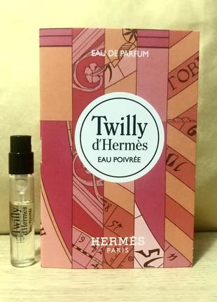Hermes twilly d'hermes eau poivree новинка 2019 {пробник}