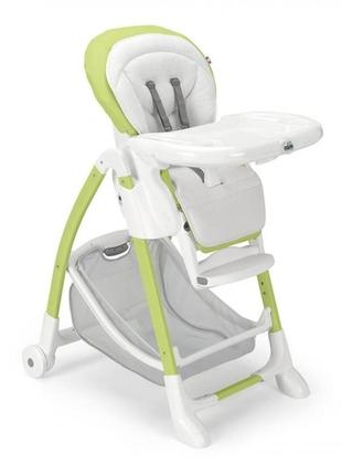Стільчик для годування cam gusto, салатовий з білим (s2500-c239)