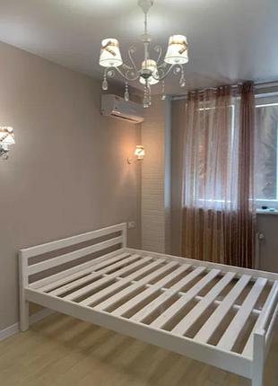 Кровать двуспальная 140/160х200 см с ортопедическими ламелями