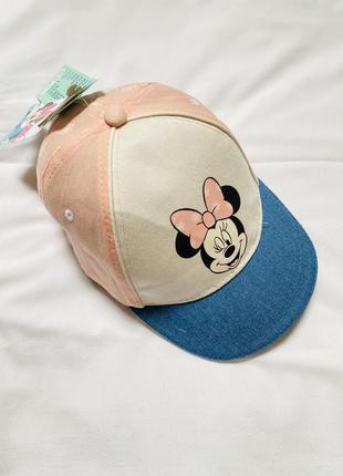 Disney нова стильна кепка на дівчинку 1-3 роки