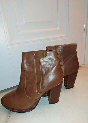 Сапожки кожаные h&m
