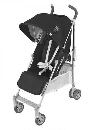 Прогулянкова коляска maclaren quest black silver, чорний із сірим (wd1g040092)