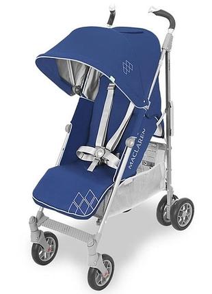 Прогулянкова коляска maclaren techno xt blue silver, синій із сірим (wd1g070042)