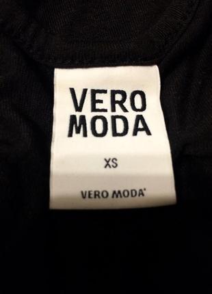 Vero moda длинное чёрное платье5 фото