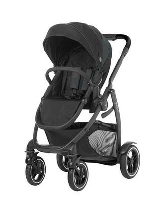 Прогулянкова коляска graco evo хт black grey, чорний (6cm99bgre)
