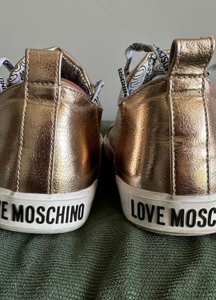 Кеды love moschino 38 размер3 фото