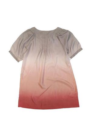Шелковая туника блузка градиент esprit collection /2153/2 фото