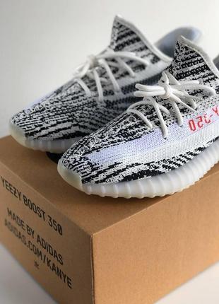 Мужские кроссовки adidas yeezy boost 350 v2 zebra 40-41-42-43-44-459 фото