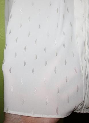 Фирменная шифонова блузка, xs, s, м  от zara4 фото