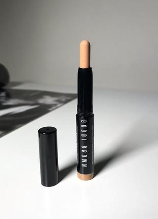 Мини кремовые тени bobbi brown long wear cream shadow stick cashew