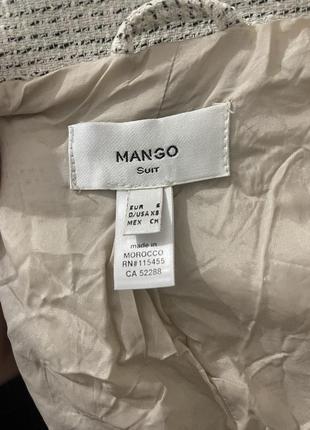 Пиджак mango укороченный3 фото