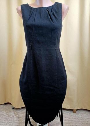 Базовое льняное платье f&amp;f1 фото