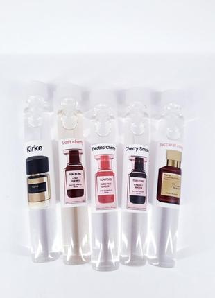 Набор пробников 5шт lost cherry, electric cherry, cherry smoke, baccarat, kirke