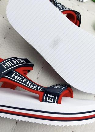 Жіночі спортивні us 8 - сандалі оригінал на платформі tommy hilfiger6 фото