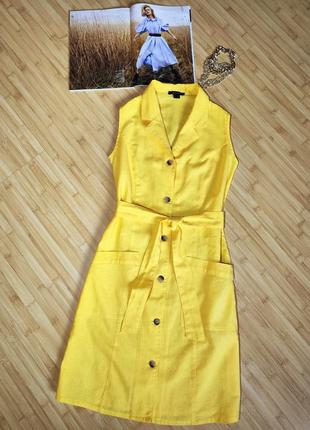 Esmara💛🩵 яркий желтый коттоновый сарафан, eur 361 фото