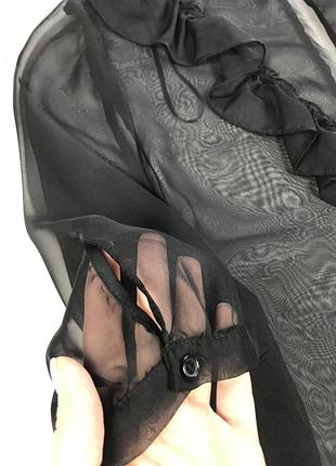 Платье-туника из органзы3 фото