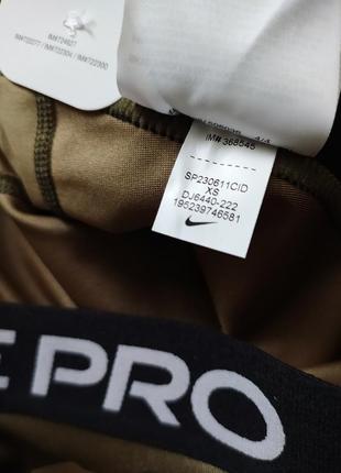 Шорты nike pro dri-fit леггинсы велосипедки компрессионные новые оригинал7 фото