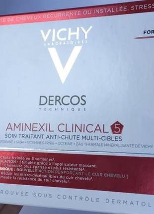 Dercos aminexil pro for women dercos aminexil clinical 5 средство от выпадения волос.4 фото