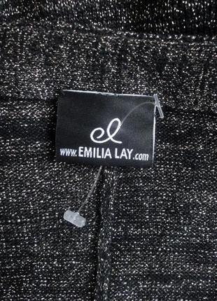 Супер брендова накидка шаль  вовна emilia lay4 фото