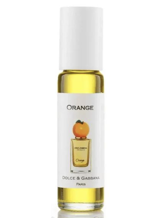Orange (в дальнейшем габбана оранж) 10 мл - унисекс-парфюм (олейный парфюм)