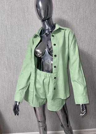 Костюм летний летний костюм рубашка рубашка шорты