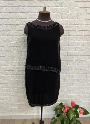 Вечернее платье чёрного цвета р 501 фото