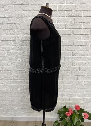 Вечернее платье чёрного цвета р 503 фото