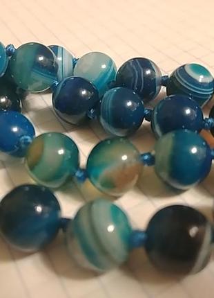 Ожерелье из бразильского агата