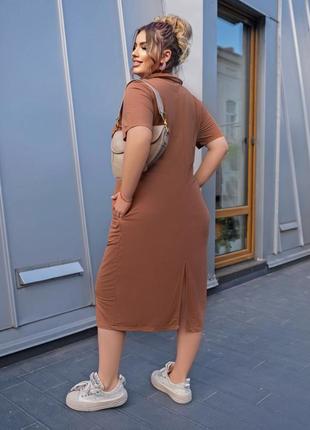 Платье в цветах plus size6 фото