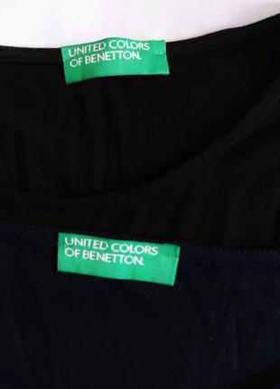 United colors of benetton вискозная футболка regular fit  свободного кроя /8229/6 фото