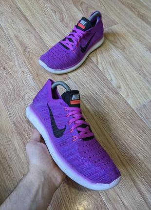 Женские кроссовки nike free rn flyknit 38 размера1 фото