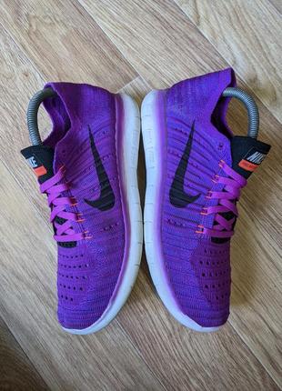 Женские кроссовки nike free rn flyknit 38 размера3 фото