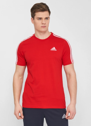 (979) чудова бавовняна футболка adidas / вік 13/14 років/ зріст 164 см