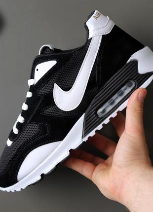 Мужские кроссовки nike air max 90 black white аир макс