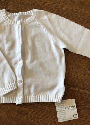 Кофточка mothercare на 9-12 мес ( до 18 мес )