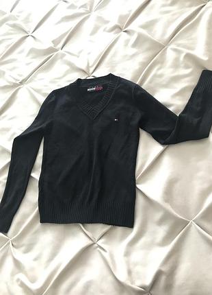 Кофта светр чорна tommy hilfiger