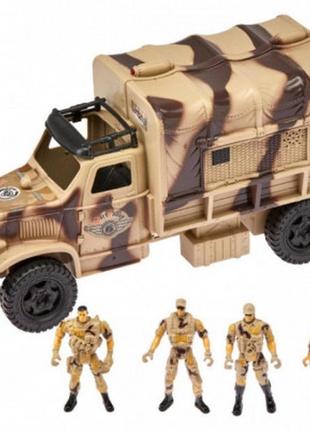 Игровой набор zipp toys z military team военный грузовик (1828-90a)