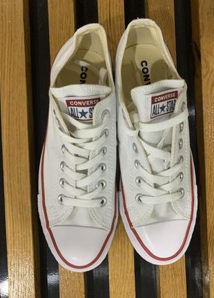 Кеды низкие белые converse chuck taylor all star white low
