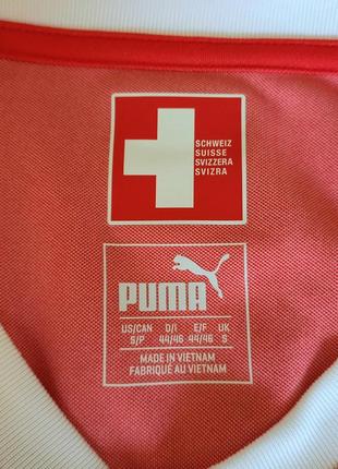 Футбольное джерси puma dry cell switzerland 2018/2019 домашняя форма футболка сборная швейцарии football jersey suisse s8 фото