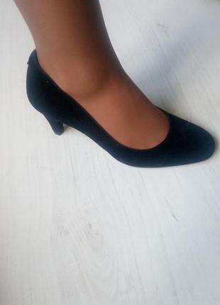 Туфлі замшеві5 фото