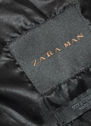 Zara man мужской пуховик зара куртка осень зима4 фото