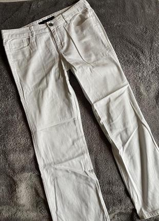 Белые джинсы calvin klein прямые5 фото
