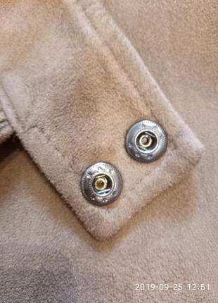 Стильна чоловіча куртка з еко-замші від італійського бренду r.g.a4 фото