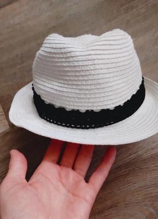 Белая панама, летняя шляпа, капелюх, женская шляпа, женская обувь, женская одежда