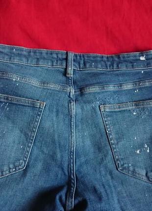 Брендові фірмові стрейчеві джинси zara men, оригінал, розмір 34-36.6 фото