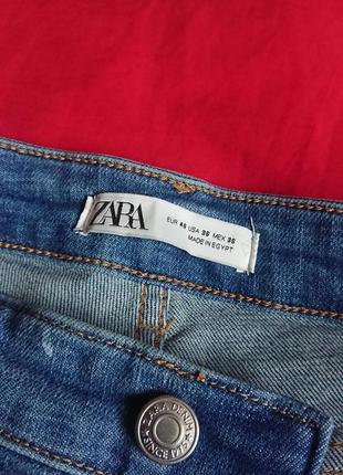 Брендові фірмові стрейчеві джинси zara men, оригінал, розмір 34-36.5 фото