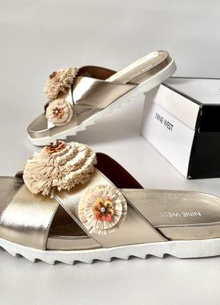 Літні шльпанці nine west