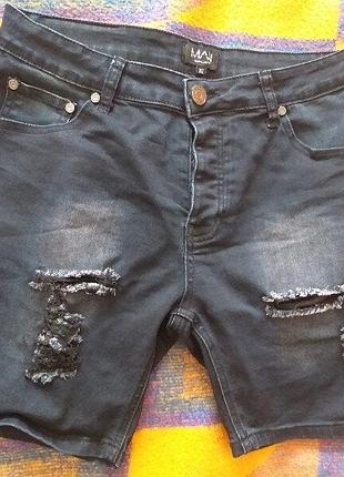 Мужские stretch шорты boohoo