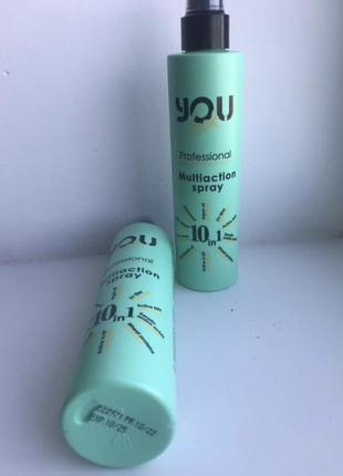 Мультиспрей мгновенного действия 10 в 1 you look professional multiaction spray 10 in 1, 200 мл1 фото