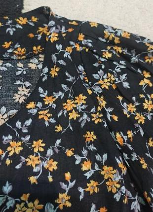 Блуза цветочный принт6 фото
